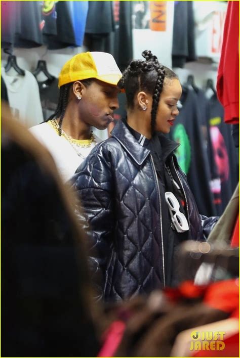 Rihanna and A$AP Rocky Spend the Day Shopping Together in 